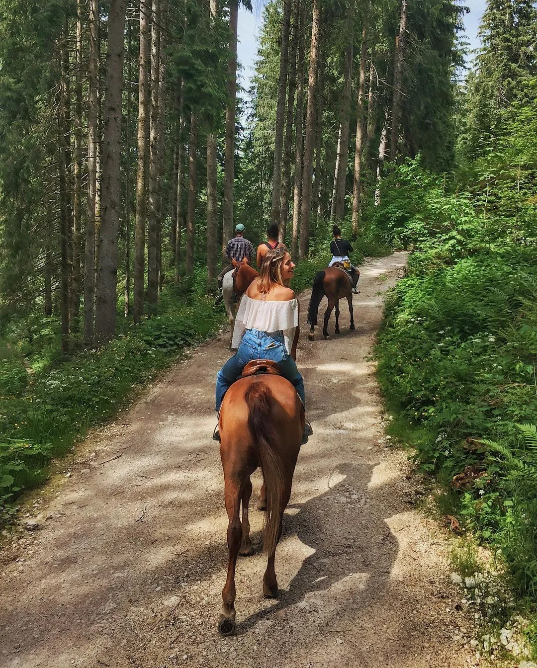 Passeggiata a cavallo sull'Altopiano di Asiago