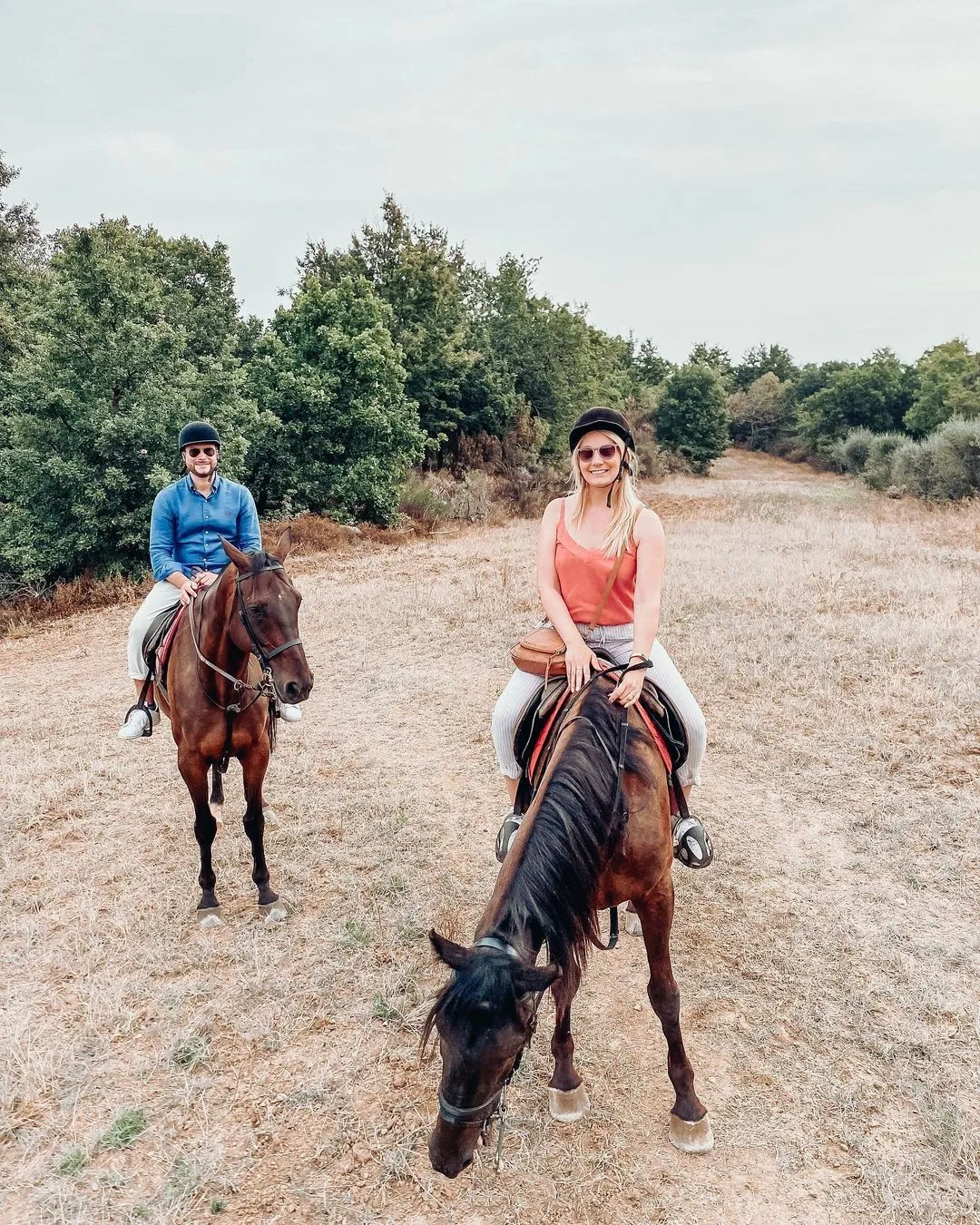 Passeggiata a cavallo con aperitivo nella campagna di Sinalunga
