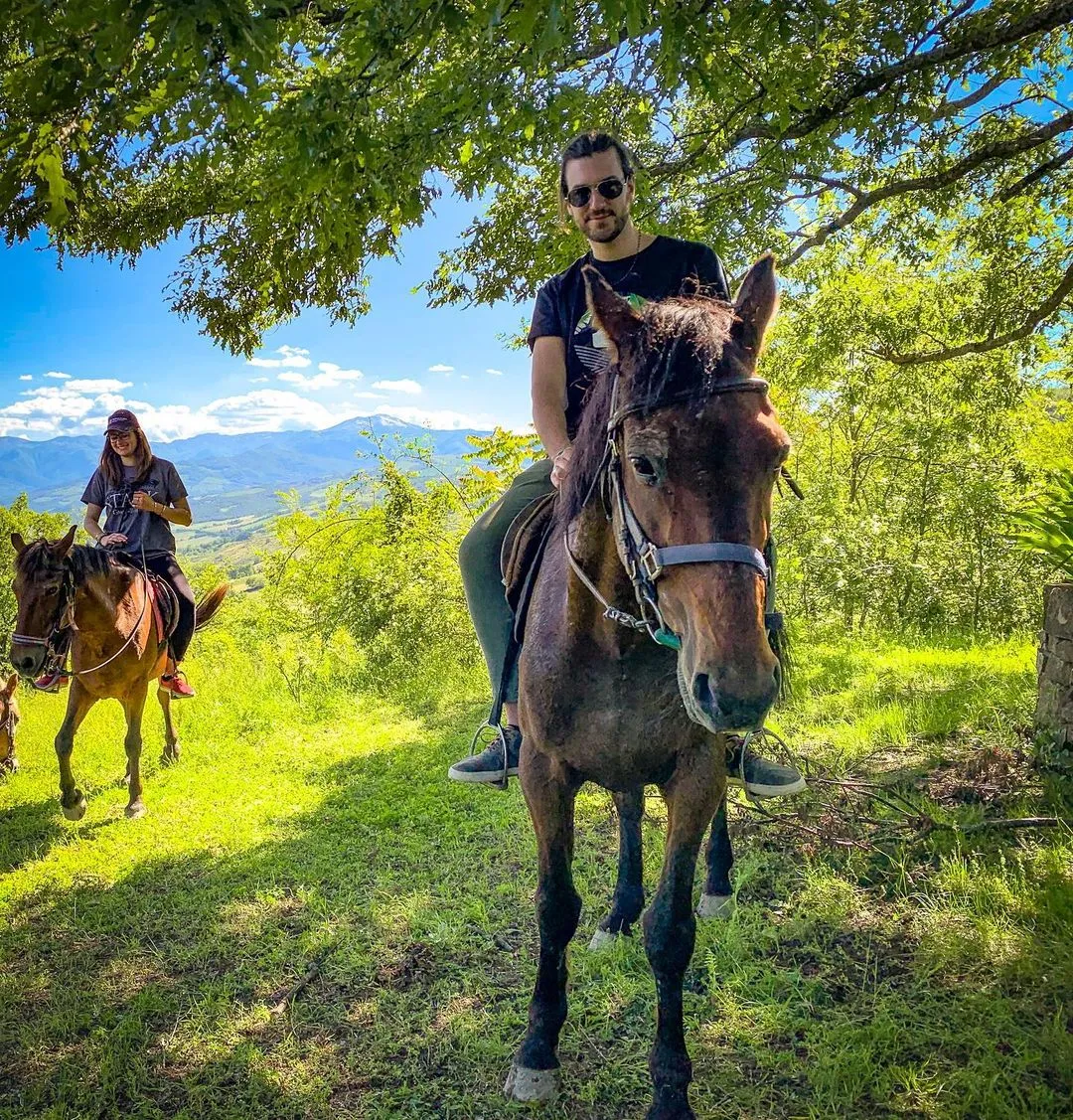 Passeggiata a cavallo a Serramazzoni sull'Appennino Modenese