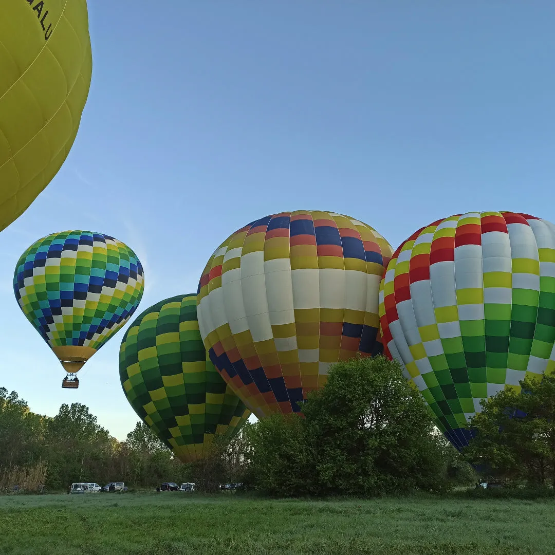 Giro panoramico in mongolfiera da Siena