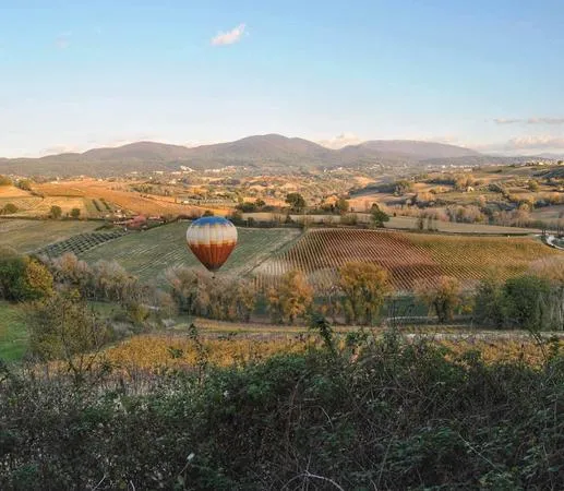 Giro in mongolfiera panoramico su Roma da Magliano Sabina