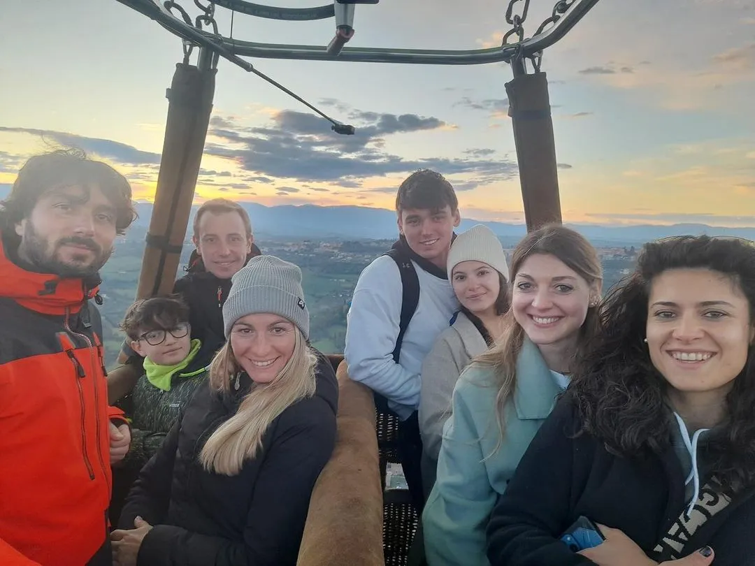 Giro in mongolfiera panoramico su Roma da Magliano Sabina