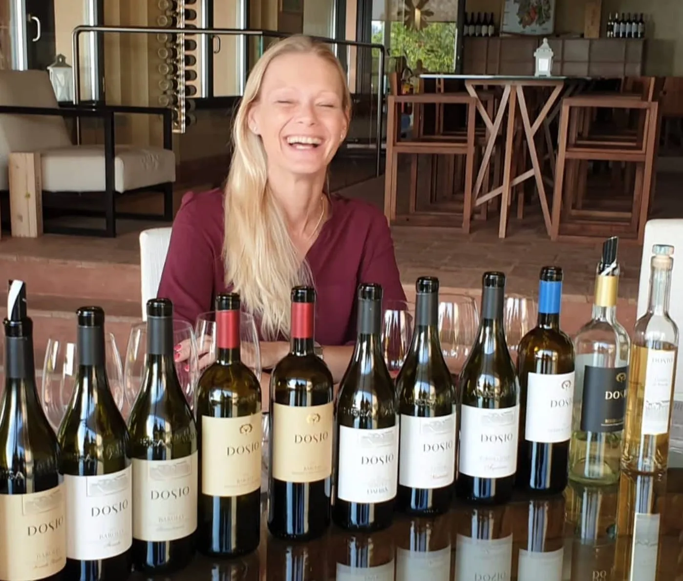 Degustazione vini con visita della cantina Dosio e dei suoi vigneti a La Morra