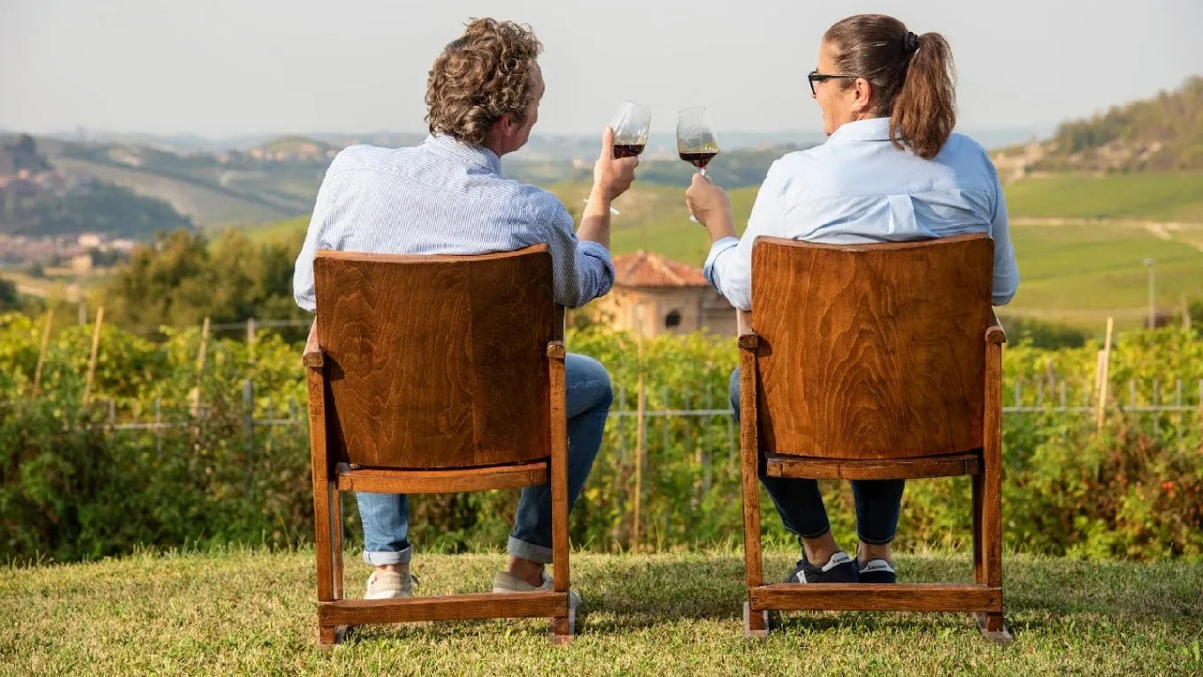 Degustazione della cantina Pqlin di Castagnito nel Roero