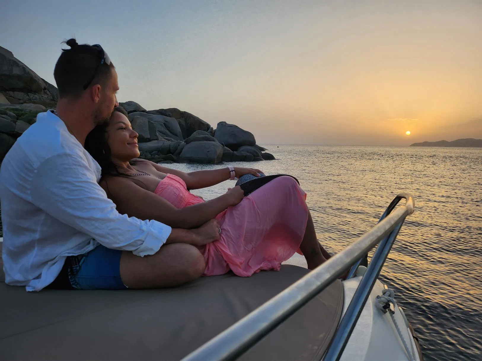 Aperitivo al tramonto in barca a Villasimius