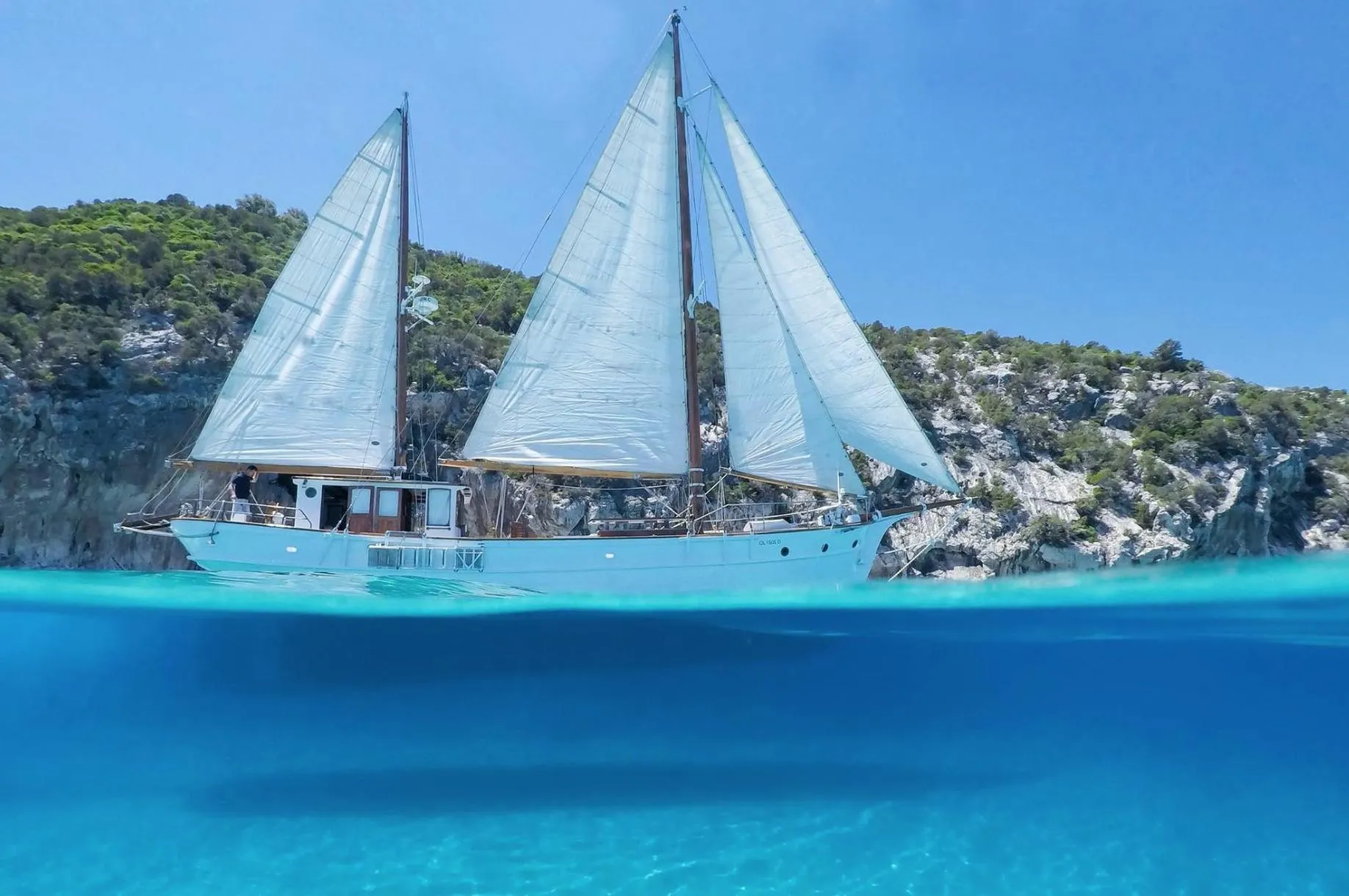 Minicrociera in veliero da Cala Gonone al Golfo di Orosei