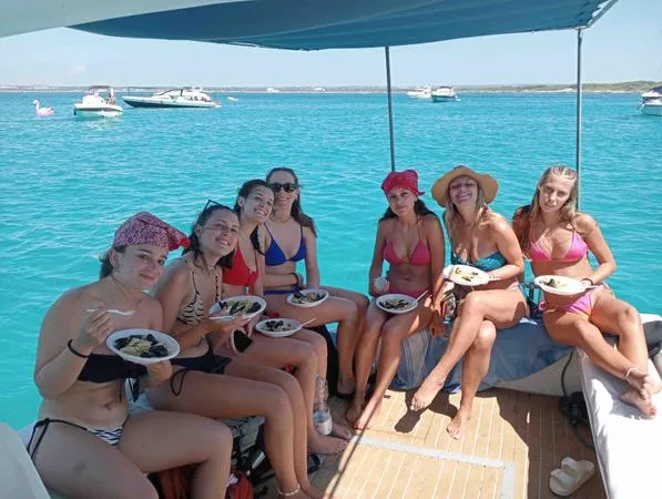 Escursione in barca di 3 ore da Gallipoli all'Isola di Sant'Andrea con aperitivo