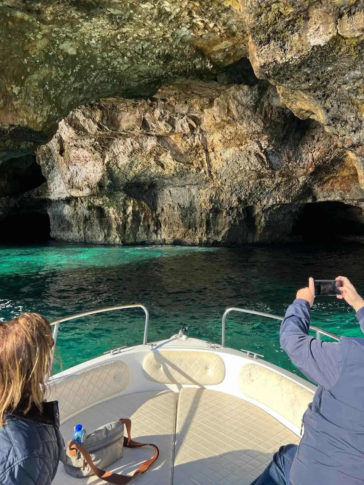 Visita completa delle grotte di Leuca con soste bagno