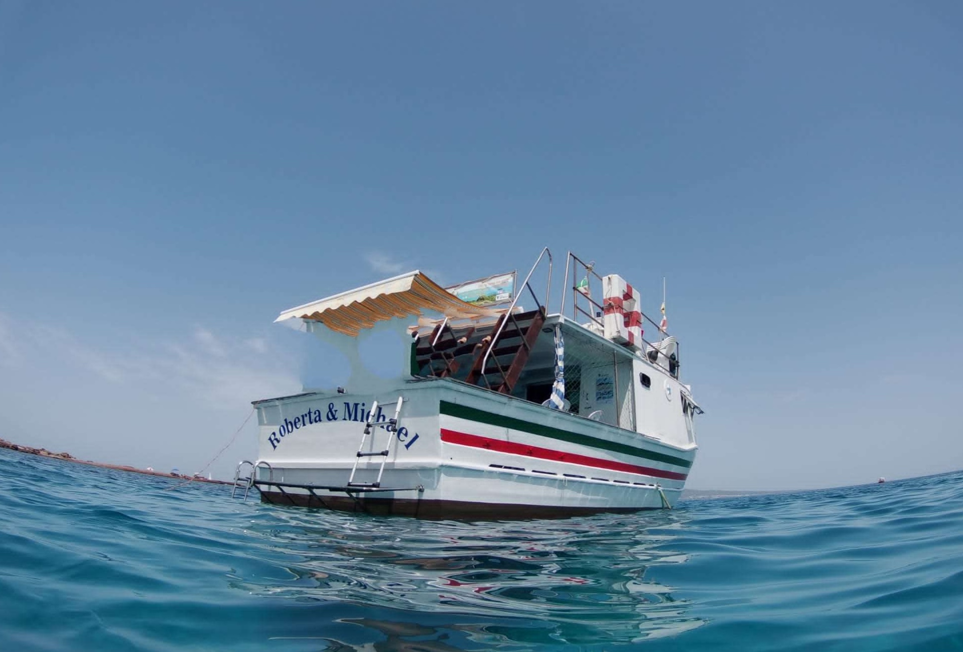 Pesca turismo Sant'Antioco Roberta & Michael logo