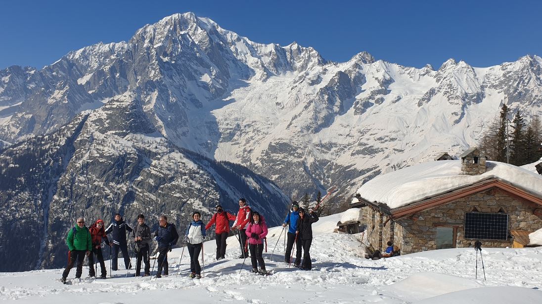 Le 6 migliori ciaspolate in Valle d'Aosta