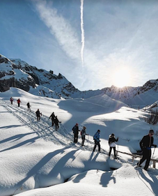 Le migliori 2 ciaspolate in Val di Fassa